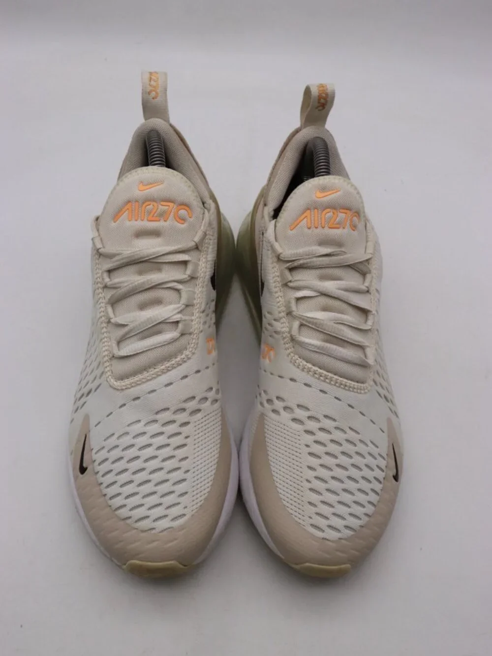 Nike Air Max 270 Shoes Women's 9.5 Desert Sand Tan Cushioned Sneakers DH3050-100